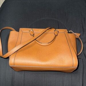 Michael Kors Brown Leather Satchel